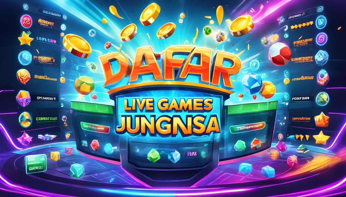 Daftar Live Judi Games Online